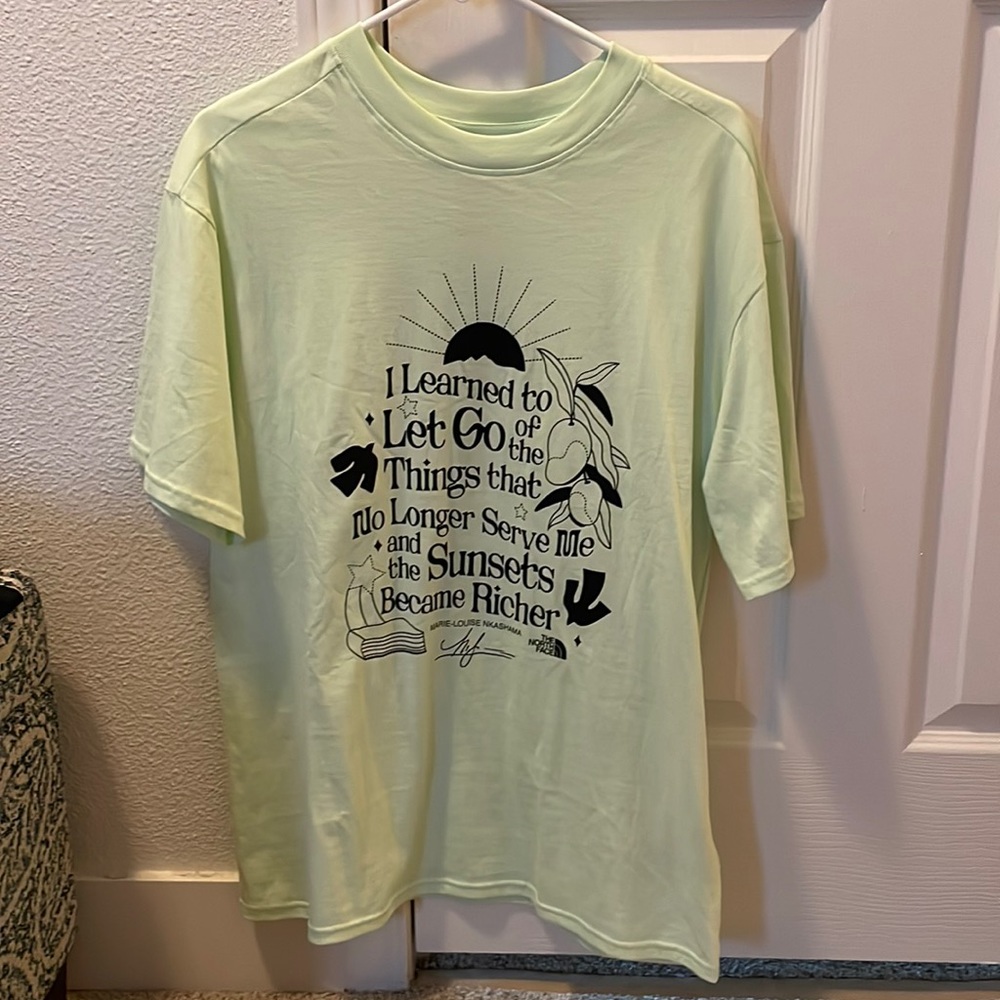 The North Face mental health oversized tee